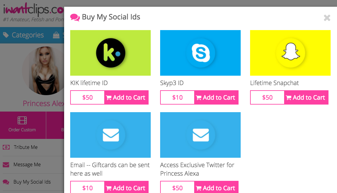 Alexa-socialids