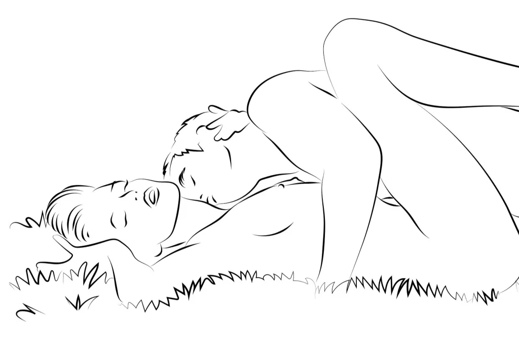 Graphical illustration of Pretzel Dip position