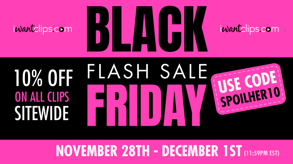 BLACK FRIDAY Flash Sale banner