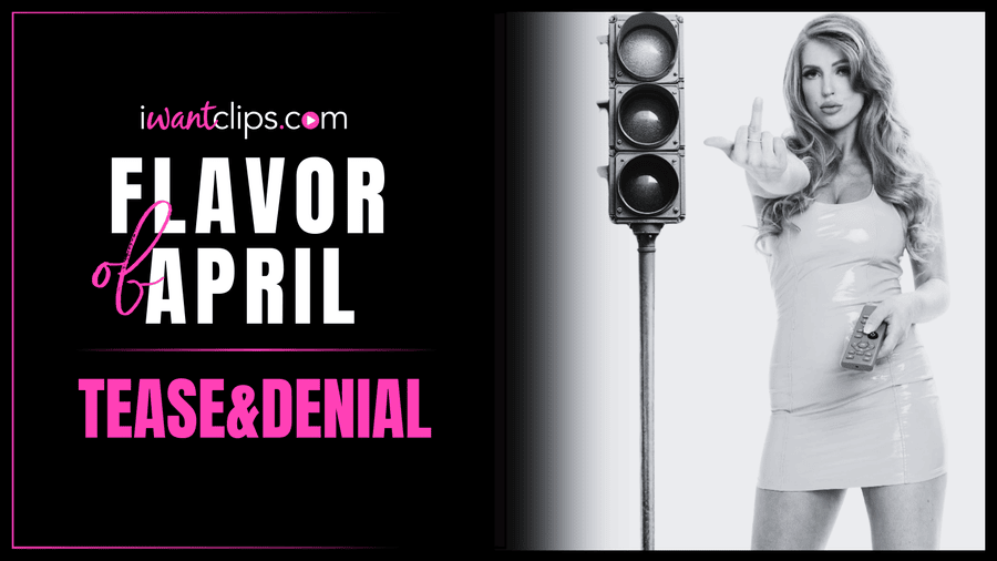 tease and denial fetish of the month - sale