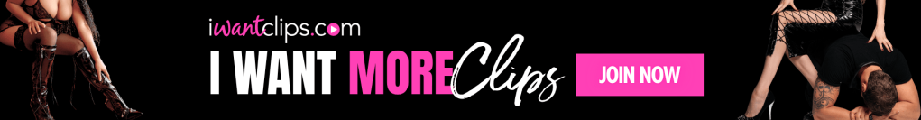 Banner with signature I Want More Clips